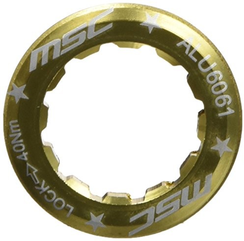 MSC laserowy pierścień zamykający/Lock ring 11T Żółty SSPLR11YE