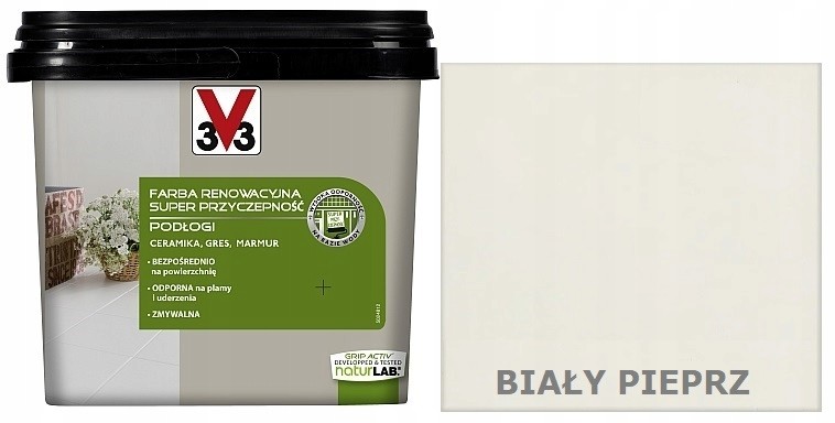 V33 Farba Renowacyjna Do Płytek Podłoga 0,75L B.p.