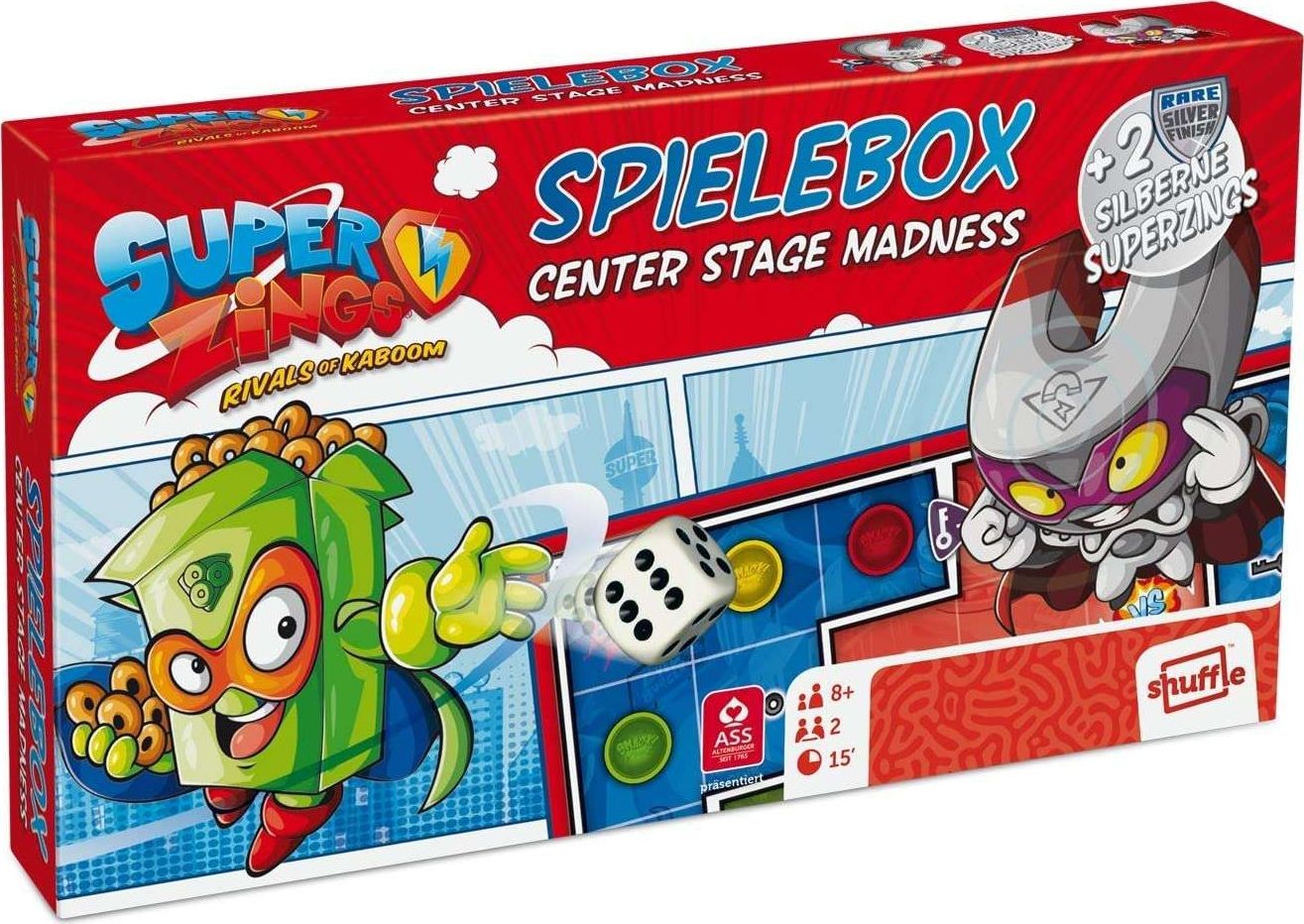 Magic Box Gra Planszowa SuperZings 2 figurki 11031-uniw