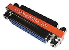 Lindy 70074 Przejściówka 25-pin F/F gniazdo/gniazdo) LY-70074