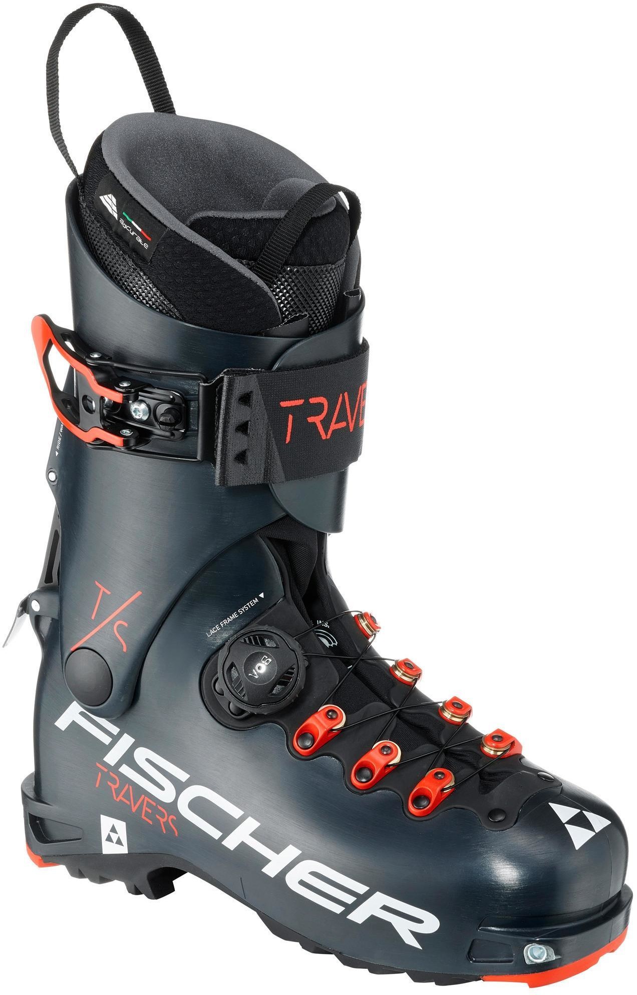 Fischer Buty skiturowe Travers TS unisex Czerwony, Szary