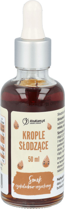 KruKam Aromat Zero Czekoladowo-Orzechowy bez dodatku cukru i tłuszczu 50ml