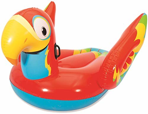 Bestway 41127 pływak Peppy Parrot 203 x 132 cm, wielokolorowy (BW41127)
