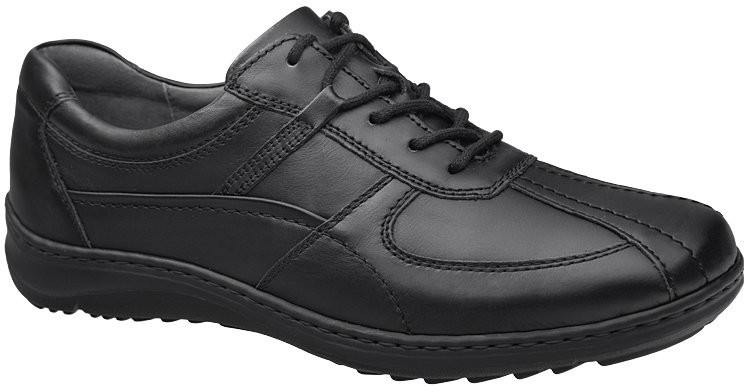 WALDLAUFER Półbuty WALDLAUFER 478002 174 001-Schwarz H Herwig Czarne XXL 21000
