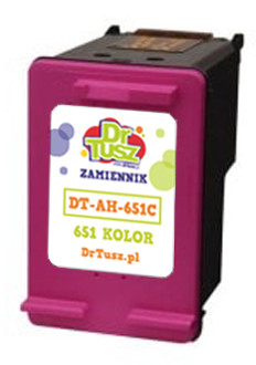 DrTusz Tusz Zamiennik 651 do HP C2P11AE) Kolorowy)