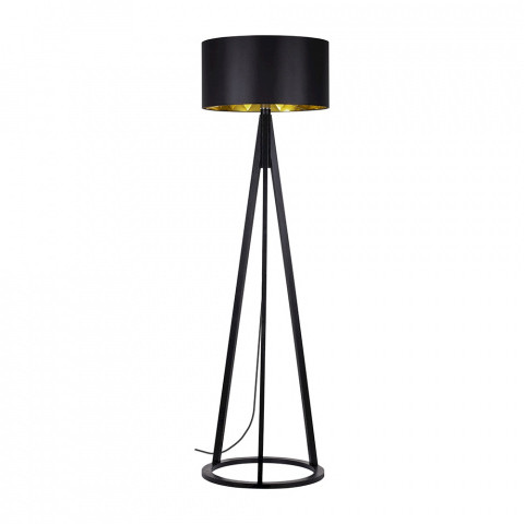 Spotlight Premium Collection Lampa podłogowa Victoria 6433904 SPOTLight Premium Collection czarno-złota oprawa w nowoczesnym stylu 6433904