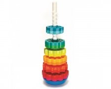 Fat Brain Toys FAT BRAIN TOYS Zakręcona Wieża SpinAgain FA110-1