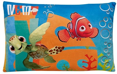 Disney Joy Toy 15116 Finding Nemo i Squirt poduszka z nadrukiem, 40 x 26 cm 15116