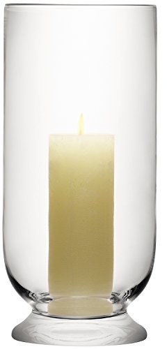 LSA International taras lampa z ochroną przed wiatrem, przezroczysty, bezbarwny, 40 cm G700-40-301