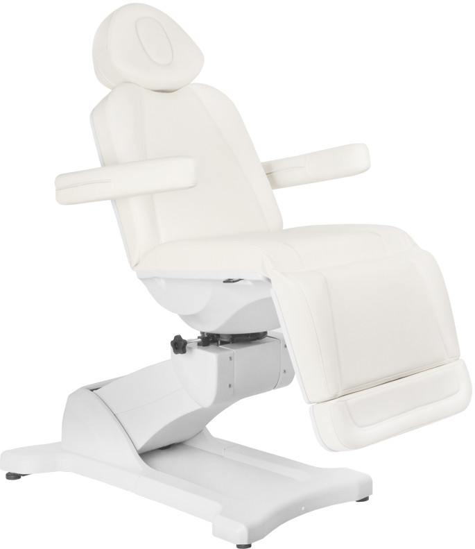 ACTIVESHOP FOTEL Kosmetyczny Elektr. Azzurro 869a Obrotowy 4 Siln. Biały 10003_114876