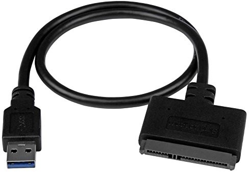 StarTech USB312SAT3CB USB 3.1 to 6.35 cm/2.5in SATA Adapter with integrated Cable USB312SAT3CB