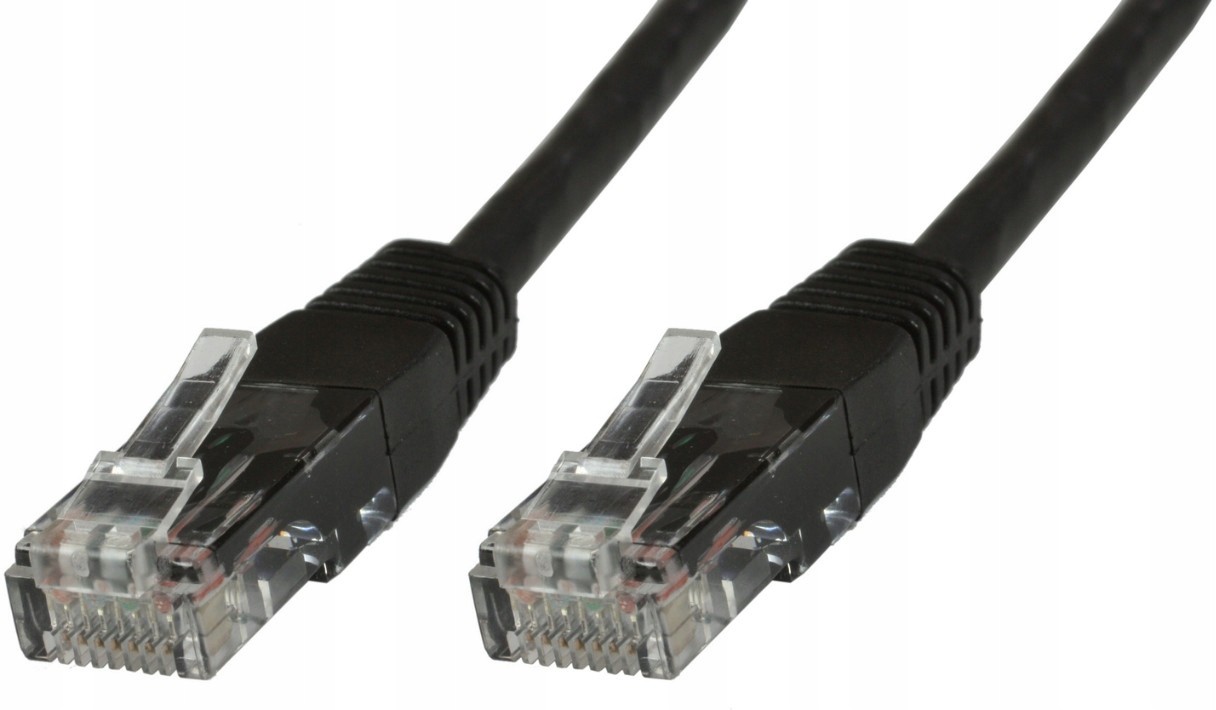 Patchcord U/utp CAT6A 025M czarny