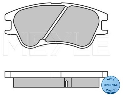 Wulf Gaertner Autoparts Zestaw klocków hamulcowych, hamulce tarczowe Wulf Gaertner Autoparts 025 242 7713/W