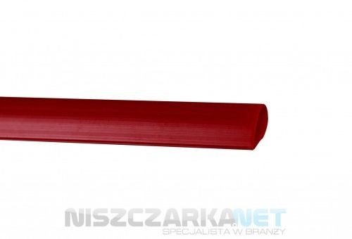 Opus Listwa wsuwana okrągła - O.SLIDE OVAL - 10 mm - czerwony - 50 sztuk A4