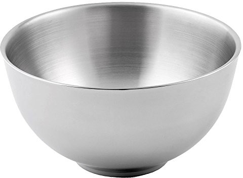 Weis misek kuchennych z podwójnymi ścianami 20 cm, stal nierdzewna, srebrna, 20 x 20 x 11 cm 22020