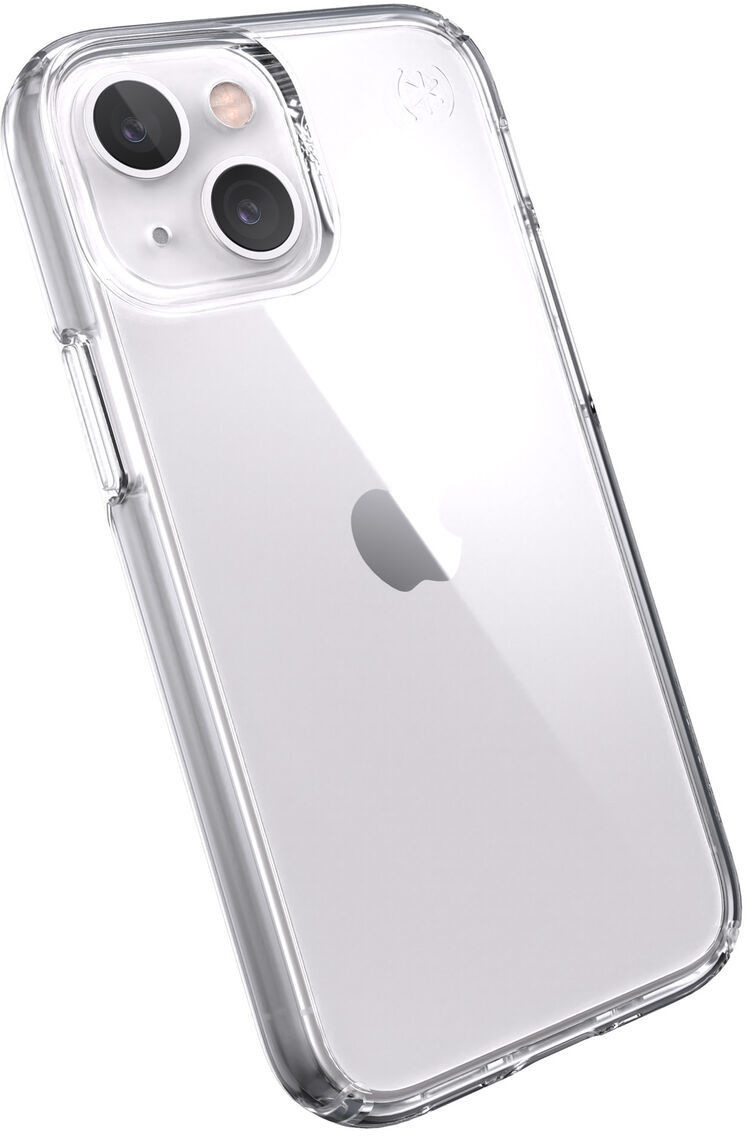Speck Presidio Perfect-Clear Etui Ochronne do iPhone 13 Mini z Powłoką Microban (Clear) 141658-5085