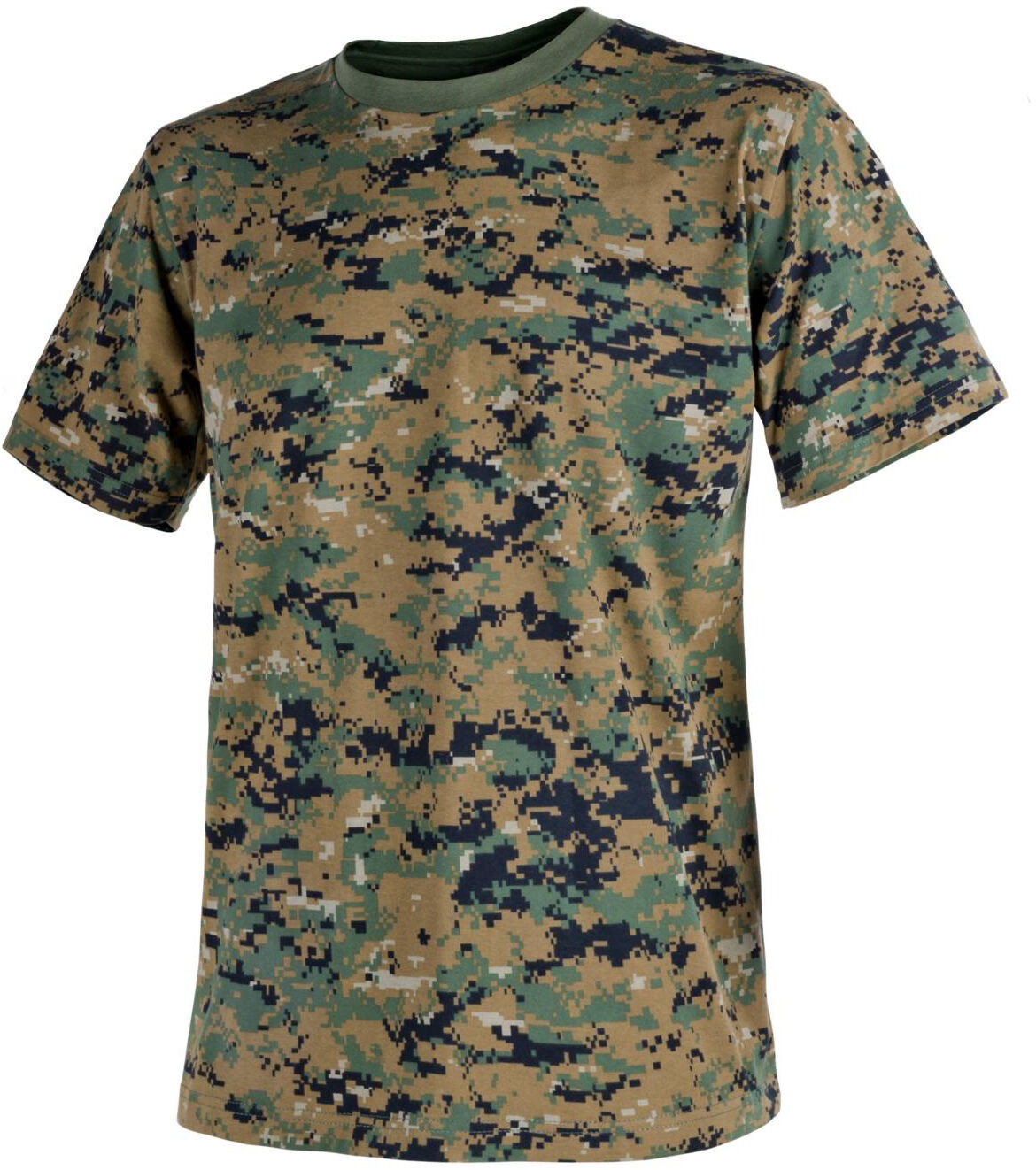 Helikon tex T-Shirt - Bawełna - USMC Digital Woodland - S (TS-TSH-CO-07-B03) HE.TS-TSH-CO-07-B03