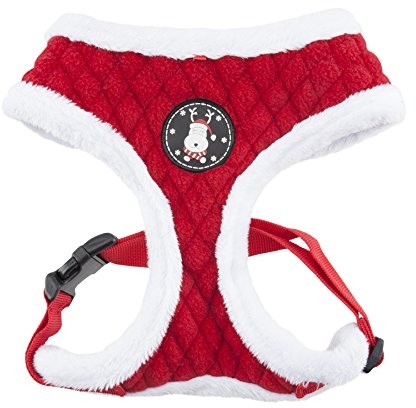 Puppia puppia paqd-ac1470 błysków Harness A, naczynia, XL, czerwony
