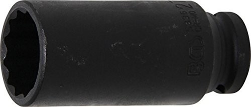 BGS nasadka do klucza nasadowego, 12-Kant, 27 MM, 12,5 (1/2), 1 sztuki, 5336 5336