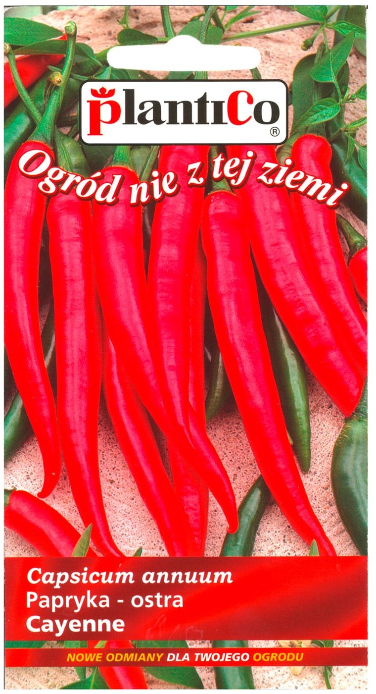 Plantico Papryka gruntowa Cayenna ostra