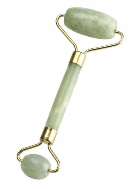 Masażer Jadeitowy Do Twarzy Roller Wałek