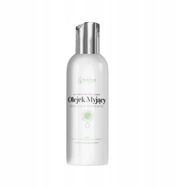 Natur Planet Olejek myjący Zielona herbara 150ml