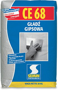Semin Gładź gipsowa CE-68 20 kg