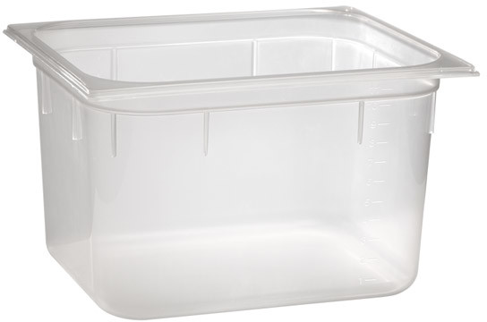 APS Pojemnik do żywności GN 1/2, 100 mm, polipropylen | 82114 82114