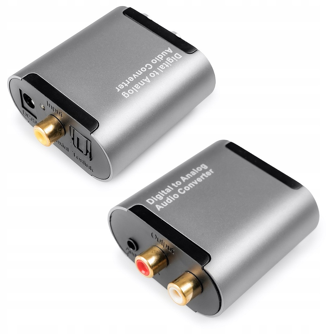 Konwerter Audio Digital na Analog R/l+ jack HDC17