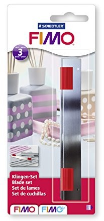 Staedtler 8700 14  Fimo kreatywny akcesoria zestawu ostrza, 3-częściowy 8700 14