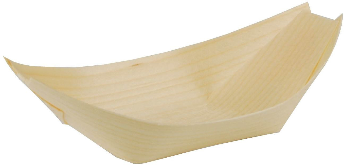 PAP STAR Finger Food łódka z drewna 50 szt. 140 mm GS-84415 PAP STAR GS-84415