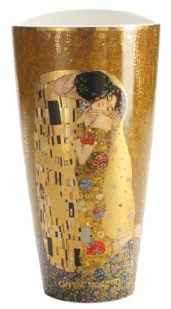 Goebel 66489204 Gustav Klimt wazon pocałunek 66489204