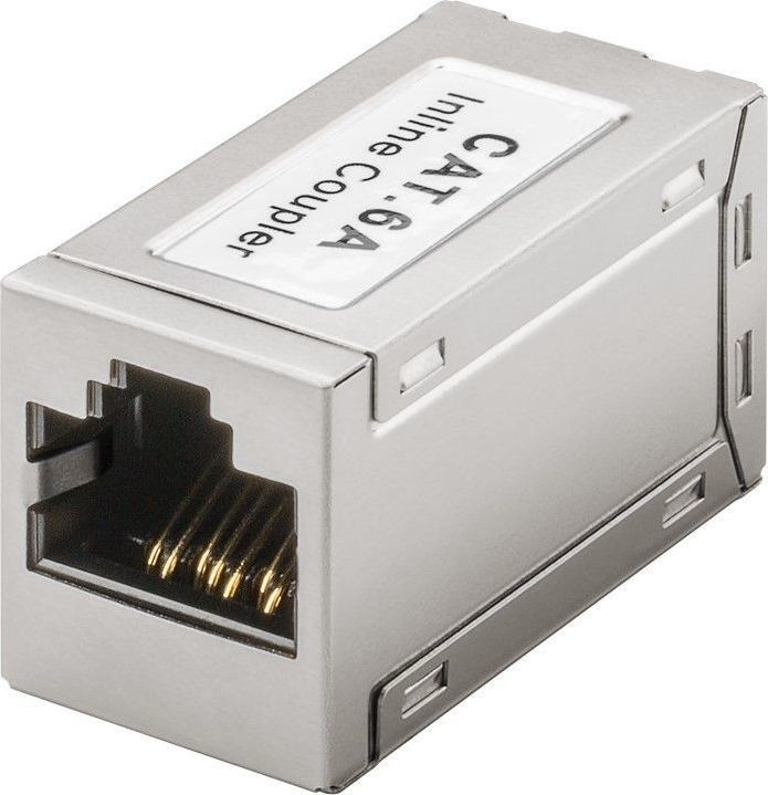 Goobay Adapter przelotka RJ45/RJ45 kat.6A ekranowany 72499 72499