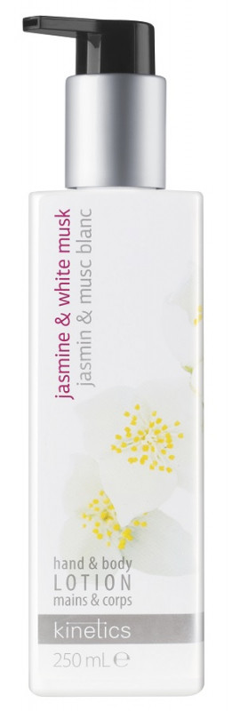 Kinetics Kinetics - Hand & Body Lotion - Odżywczy balsam do rąk i ciała - Jasmine & White Musk - 250ml KINIJM25