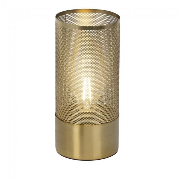 Brilliant Oświetlenie Gracian Lampa stołowa Mosiądz, 1-punktowy 98940/18