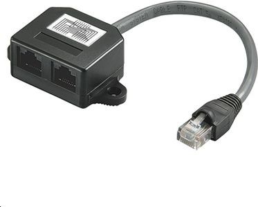 MicroConnect Y-ADAPTER RJ45-2xRJ45 M/F 8P MPK418 MPK418