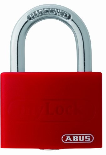 Abus ABUS  T65AL/40 Kłódka 40 MM RED aluminium 6401  abuka49940 zatrzaskowej 49940