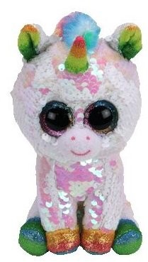 Ty Inc. Beanie Boos, maskotka cekinowa Jednorożec Pixy