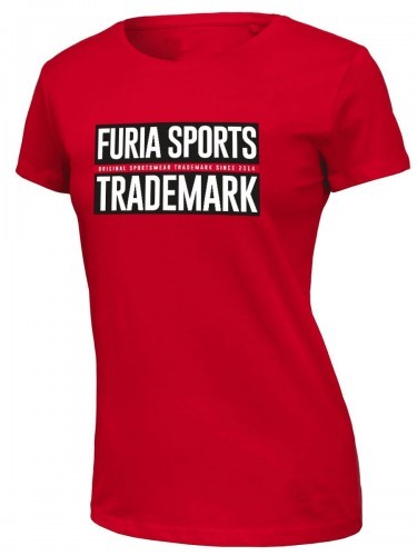 Furia Koszulka czerwona damska Furia Sports Trademark