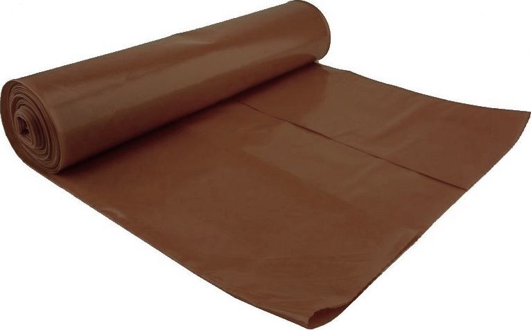 Aglo3 Aglo3 Brązowe worki na śmieci BIO ekstra mocne folia recyklingowa LDPE 10 sztuk 240 l SZ1301_16/BRĄZOWE