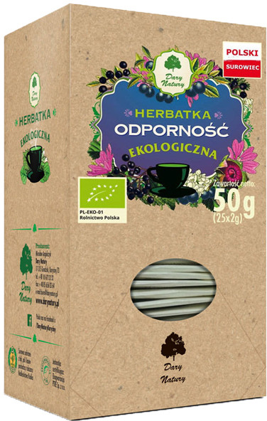 Dary Natury HERBATKA ODPORNOŚĆ BIO 25 x 2 g) 000-461F-55657