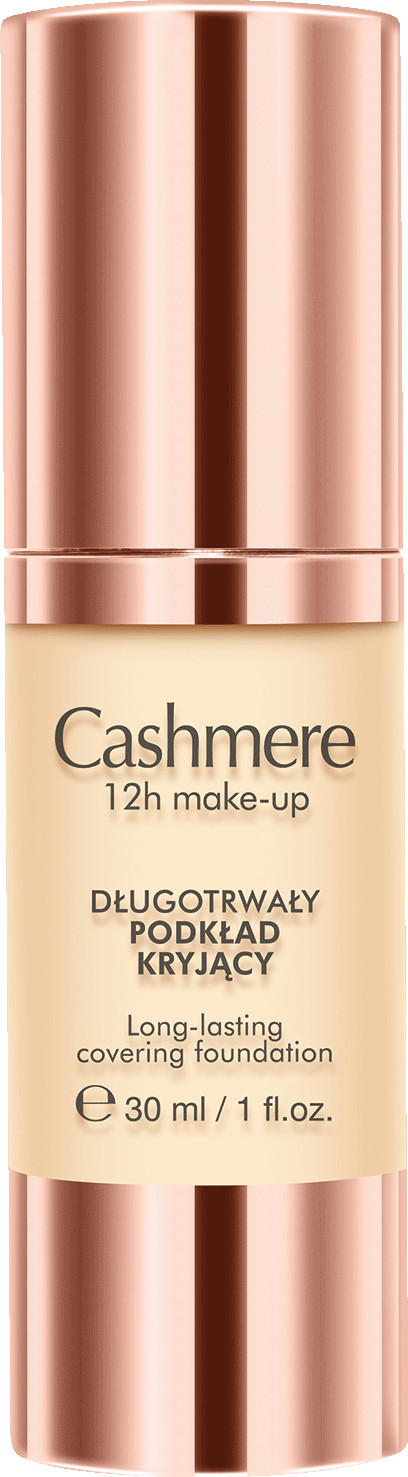 Cashmere Cashmere 12h make-up Długotrwały podkład kryjący 01 naturalny