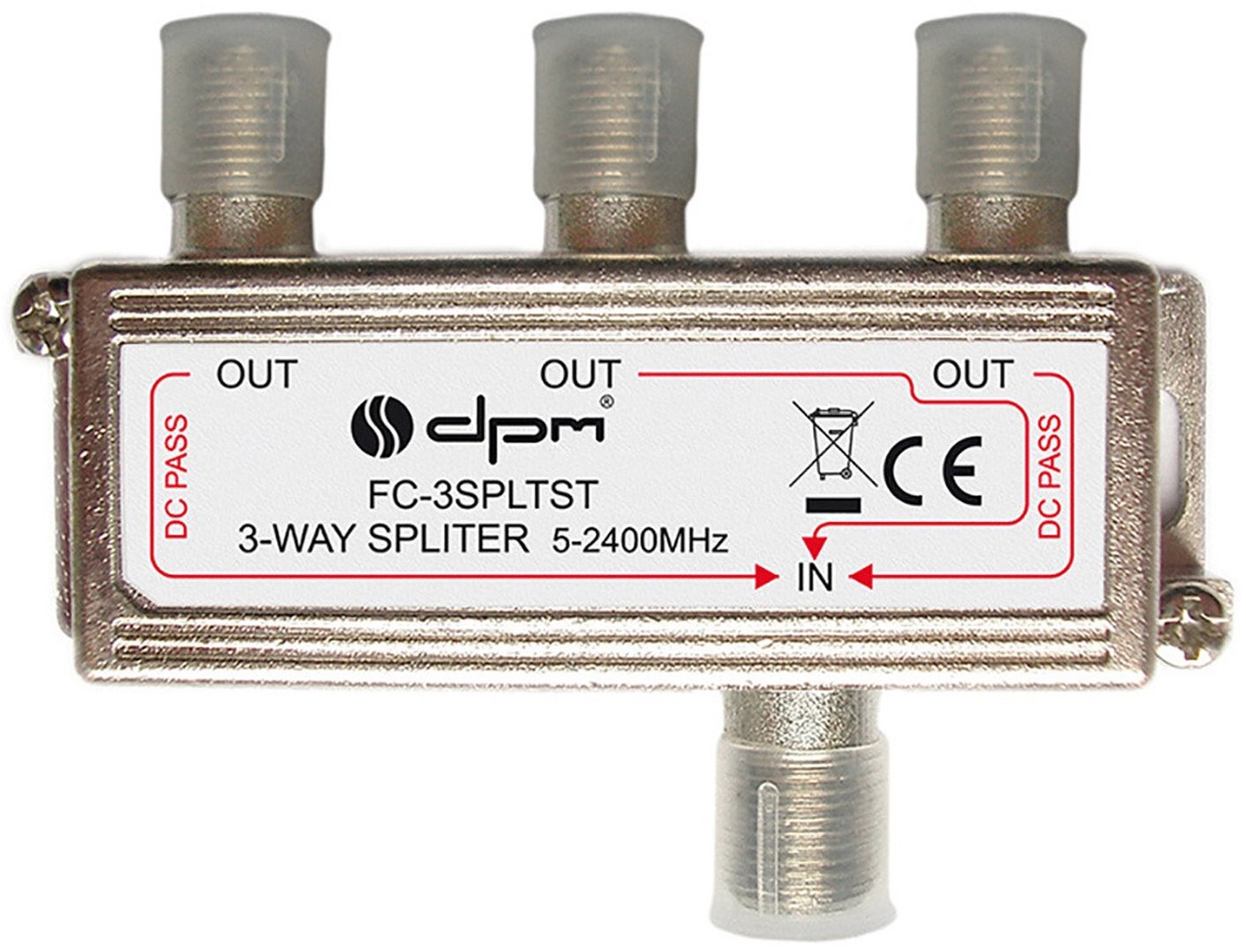 DPM Splitter TV-SAT 3 wyjścia