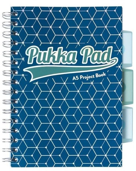Pukka Project Book A5/200K kr.Glee nieb (3szt) PUKKA