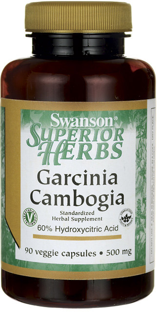 SWANSON Garcinia Cambogia extract 60 kaps.