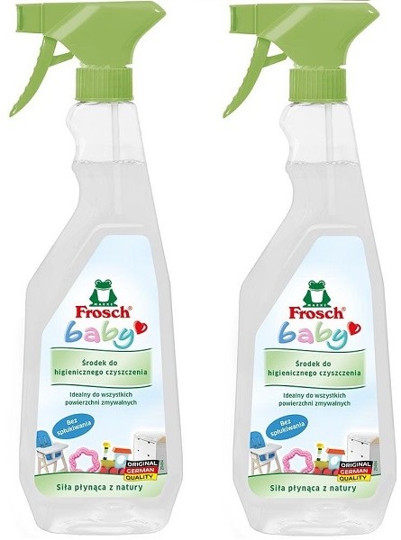 Frosch Zestaw Baby Środek do higienicznego czyszczenia2x 750 ml