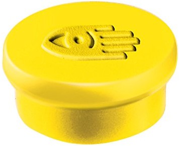 Legamaster 7-181005 magnesy samoprzylepne około 150 g, żółte 8713797066075