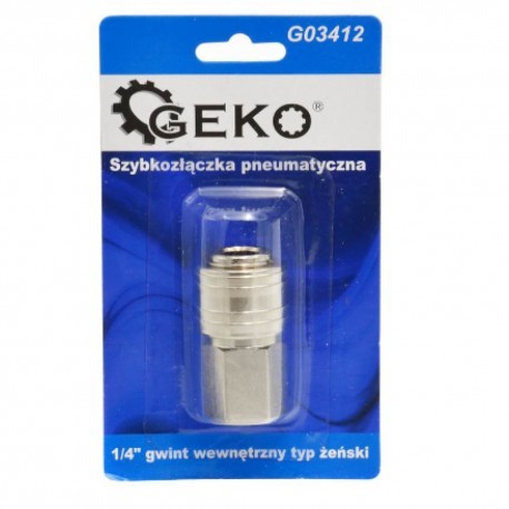 GEKO Szybkozłączka pneumatyczna typ żeński GW 1/4" 3242 G03412