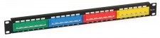 ABCVISION Patch Panel 24 RJ-45 kat. 5e (kąt 45 stopni) R9120315
