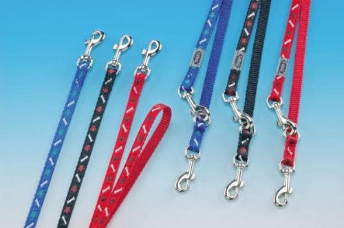 Nobby linką do prowadzenia dla psów Mini, długość: 200 cm, szerokość: 10 MM, czarny